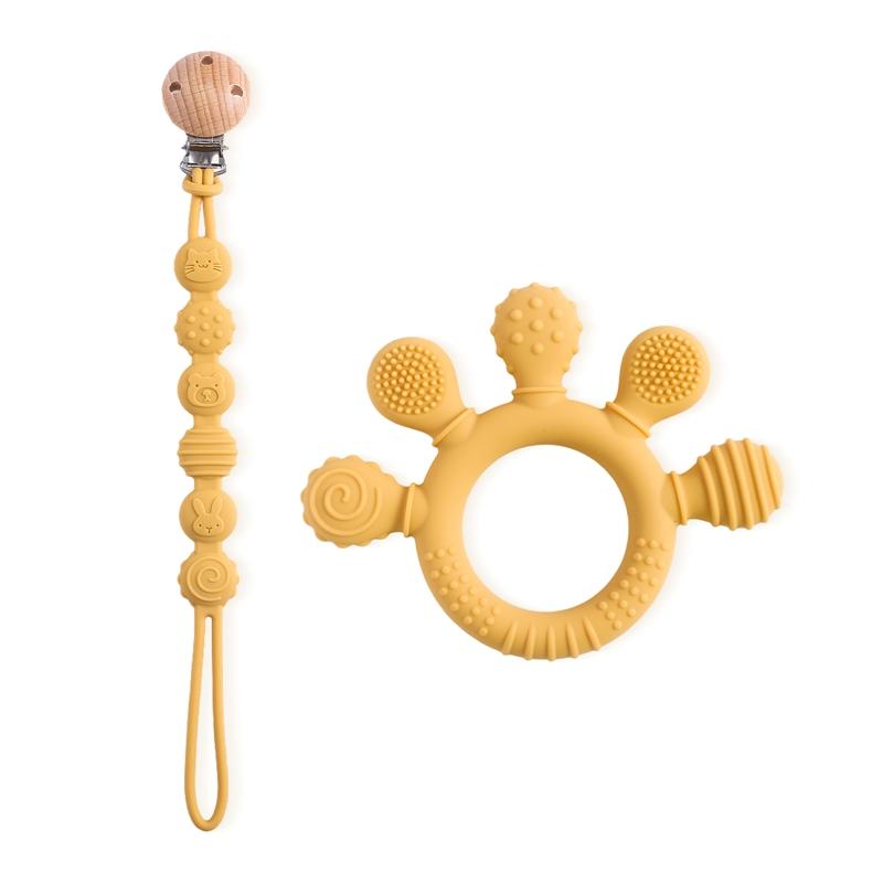 1Set Baby Silicone Pacifier Chain BPA Free Silicone Dummy Nipples Holder Clip Cartoon Teething Chain Toy For Newborn Chewing Toy
1Set Baby Silicone Pacifier Chain BPA Free Silicone Dummy Nipples Holder Clip Cartoon Teething Chain Toy For Newborn Chewing Toy