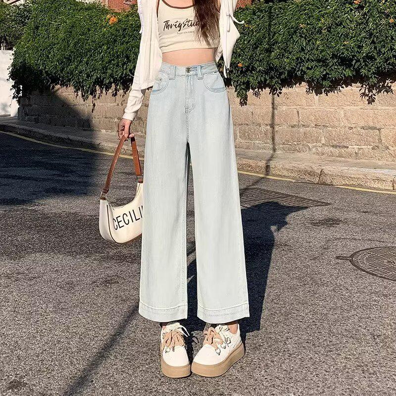 Женские джинсы с высокой талией, в стиле ретро, с широкими штанинами, 2024: Трендовый, Универсальный, Стройнящий Extra Large
Женские джинсы с высокой талией, в стиле ретро, с широкими штанинами, 2024: Трендовый, Универсальный, Стройнящий Extra Large