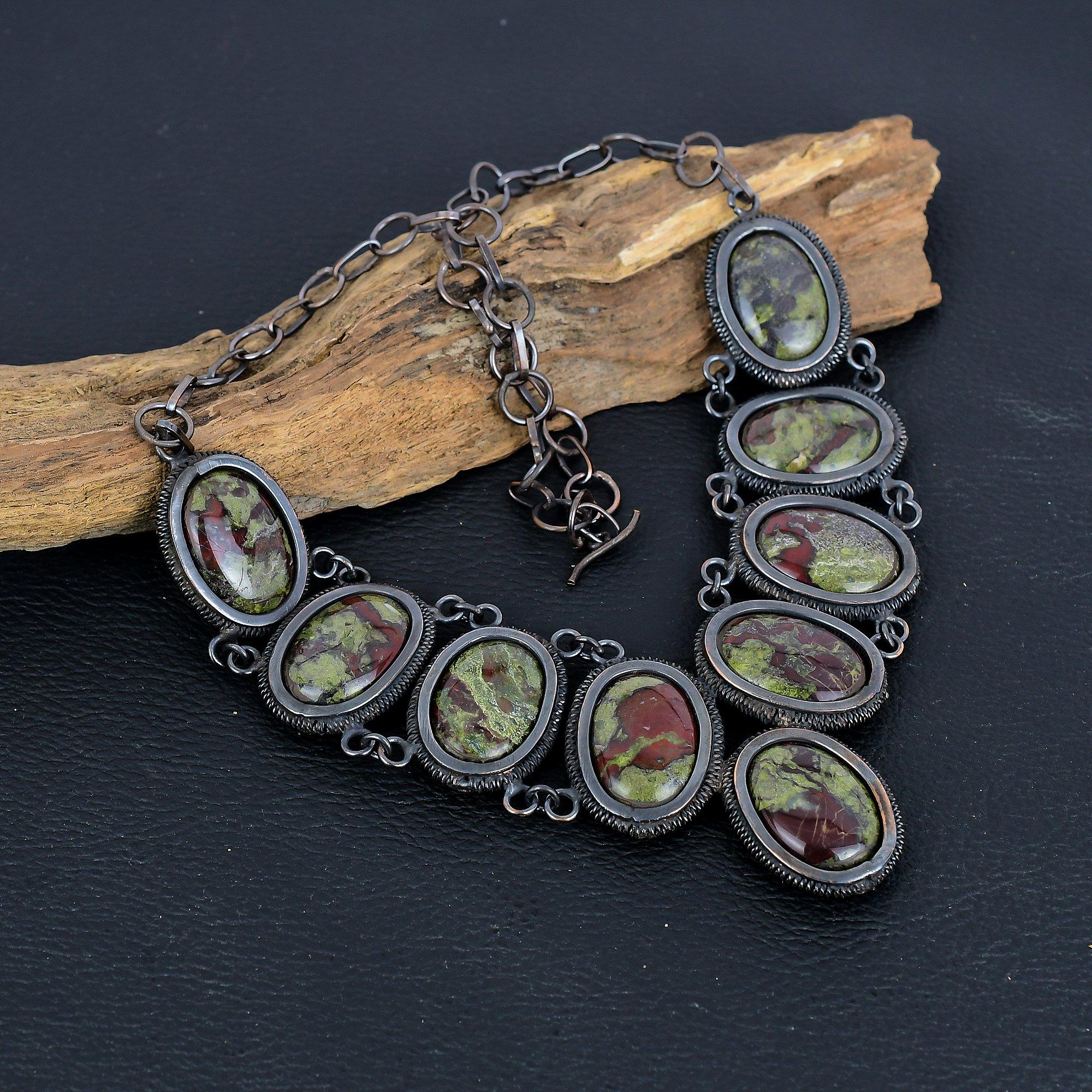 Dragon Blood Jasper Necklace, Natural Gemstone 999 Copper Wire Wrapped Necklace, Handmade Jewelry, Anniversary And Birthday Gift For Her
Dragon Blood Jasper Necklace, Natural Gemstone 999 Copper Wire Wrapped Necklace, Handmade Jewelry, Anniversary And Birthday Gift For Her