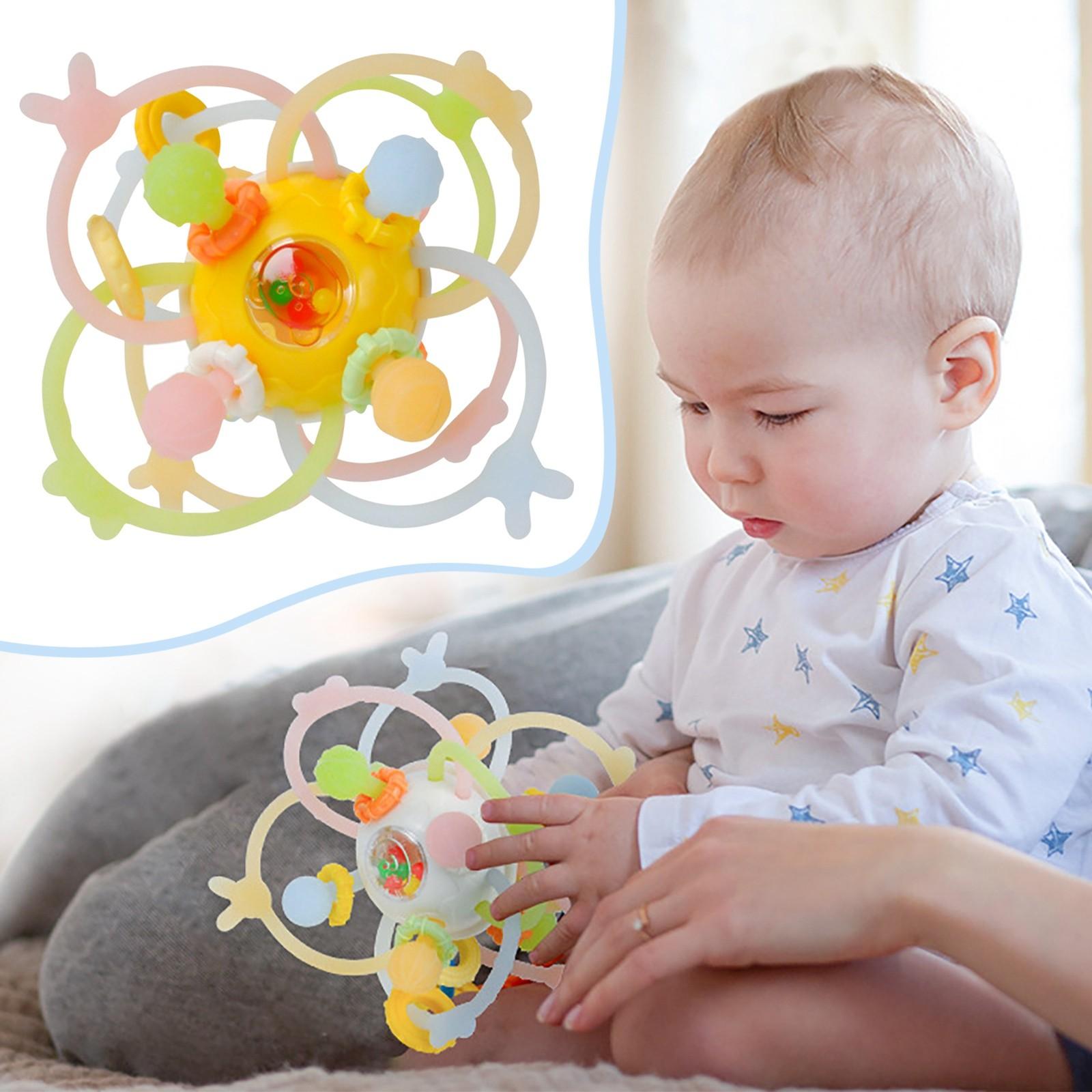 Детская игрушка-головоломка с шариком, игрушка для прорезывания зубов у ребенка 
Детская игрушка-головоломка с шариком, игрушка для прорезывания зубов у ребенка