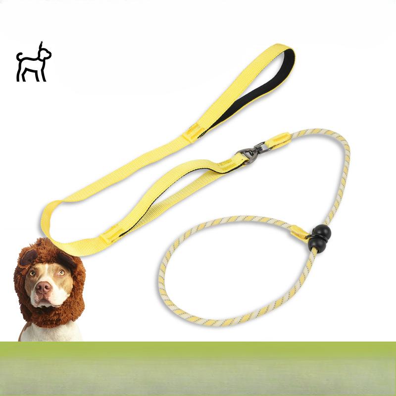 New Multi Functional Explosion Proof P Rope Integrated P chain Pet Leash Dog Walking Dog Training Dog Leash 6mm*150cm
New Multi Functional Explosion Proof P Rope Integrated P chain Pet Leash Dog Walking Dog Training Dog Leash 6mm*150cm