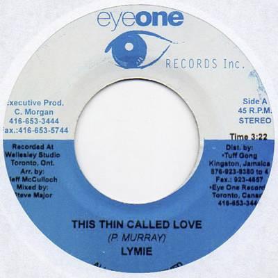 7inch Record PAUL LYMIE MURRAY - This Thing Called Love NONE Eyeone Records 2002 Jamaica Reggae, Ska & Dub Used
7inch Record PAUL LYMIE MURRAY - This Thing Called Love NONE Eyeone Records 2002 Jamaica Reggae, Ska & Dub Used