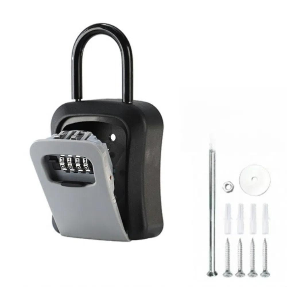 Durable Steel Wire Key Storage Case Waterproof 4 Digit Code Password Key Box Hanging Design Key Organizer Box for Home Security
Durable Steel Wire Key Storage Case Waterproof 4 Digit Code Password Key Box Hanging Design Key Organizer Box for Home Security