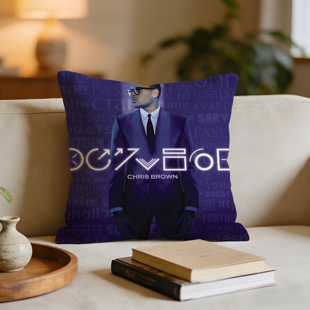 Album Cover CChris BBrown Cushion Cover Short plush pillowcase for bed sofa carwashable 30x30cm
Album Cover CChris BBrown Cushion Cover Short plush pillowcase for bed sofa carwashable 30x30cm