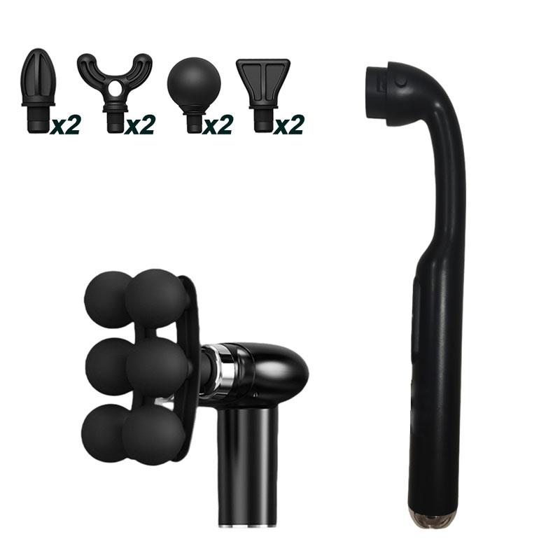 Handle Fascia Gun Professional Fascia Massage Gun Neck Shoulder Back Leg Massager 6 Gears Adjust Muscle Relaxation masajeador чорний
Handle Fascia Gun Professional Fascia Massage Gun Neck Shoulder Back Leg Massager 6 Gears Adjust Muscle Relaxation masajeador чорний