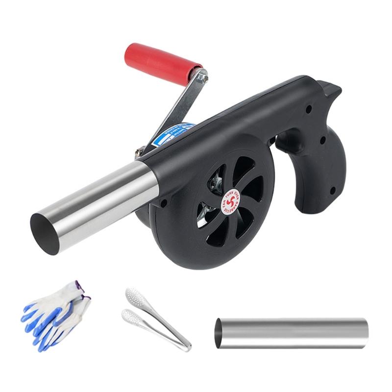 Manual Camping Blower Hand Crank Outdoor Grill Fan For Charcoal Fire Ignitions With Adjustment Airflows 1
Manual Camping Blower Hand Crank Outdoor Grill Fan For Charcoal Fire Ignitions With Adjustment Airflows 1