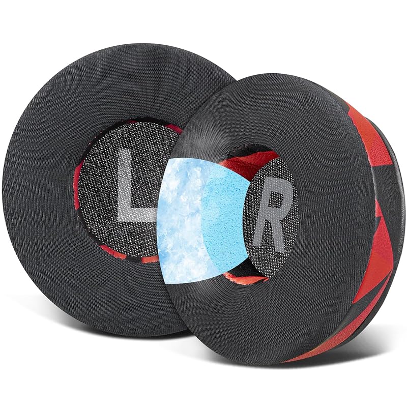 SOULWIT cooling gel pad 70MM ear pads for Sony WH-CH500/CH510/CH520, MDR-ZX100/ZX110/ZX110NC/ZX220/XB200/ZX300/ZX330BT,
SOULWIT cooling gel pad 70MM ear pads for Sony WH-CH500/CH510/CH520, MDR-ZX100/ZX110/ZX110NC/ZX220/XB200/ZX300/ZX330BT,