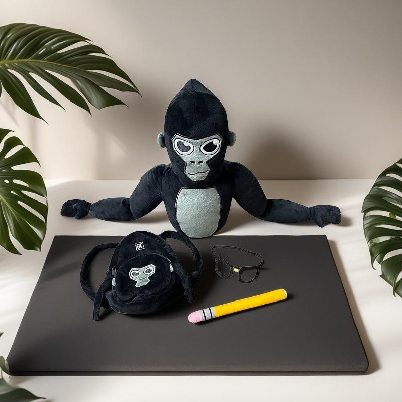 Новая Gorilla Tag Monkey Plush Gorilla Game Plush Plush Plush Plush Doll чёрный
Новая Gorilla Tag Monkey Plush Gorilla Game Plush Plush Plush Plush Doll чёрный