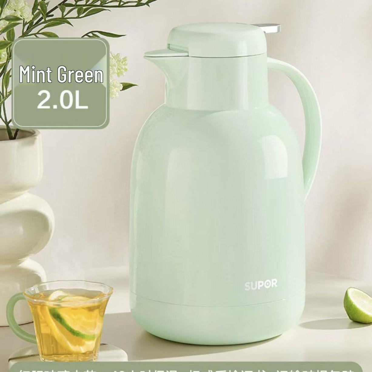 Large Capacity Glass Liner Thermos Kettle for Long-Term Heat Preservation, Portable for Dorms and Offices 2000 ml
Large Capacity Glass Liner Thermos Kettle for Long-Term Heat Preservation, Portable for Dorms and Offices 2000 ml