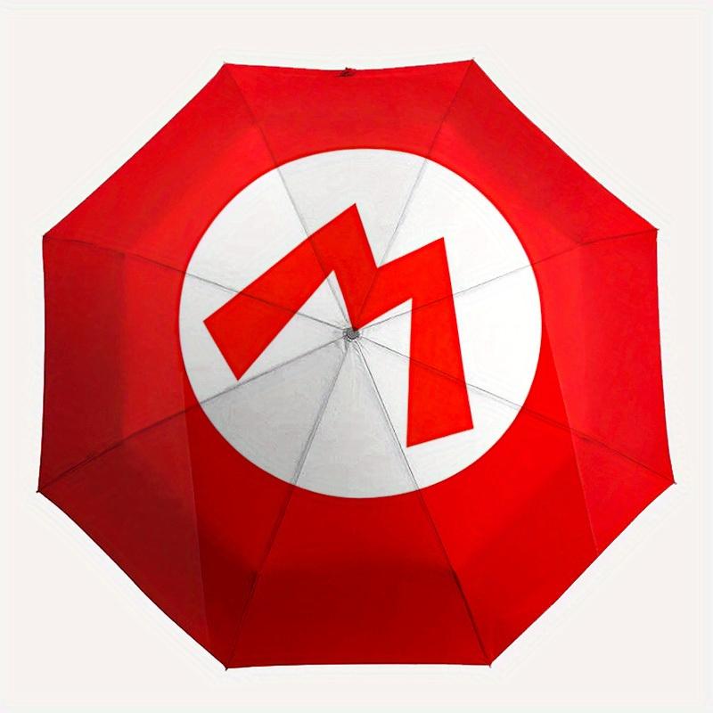 Mario Game Auto Open/close, 8-Rib Iron Frame, Compact Folding Umbrella All-Season 0808085
Mario Game Auto Open/close, 8-Rib Iron Frame, Compact Folding Umbrella All-Season 0808085