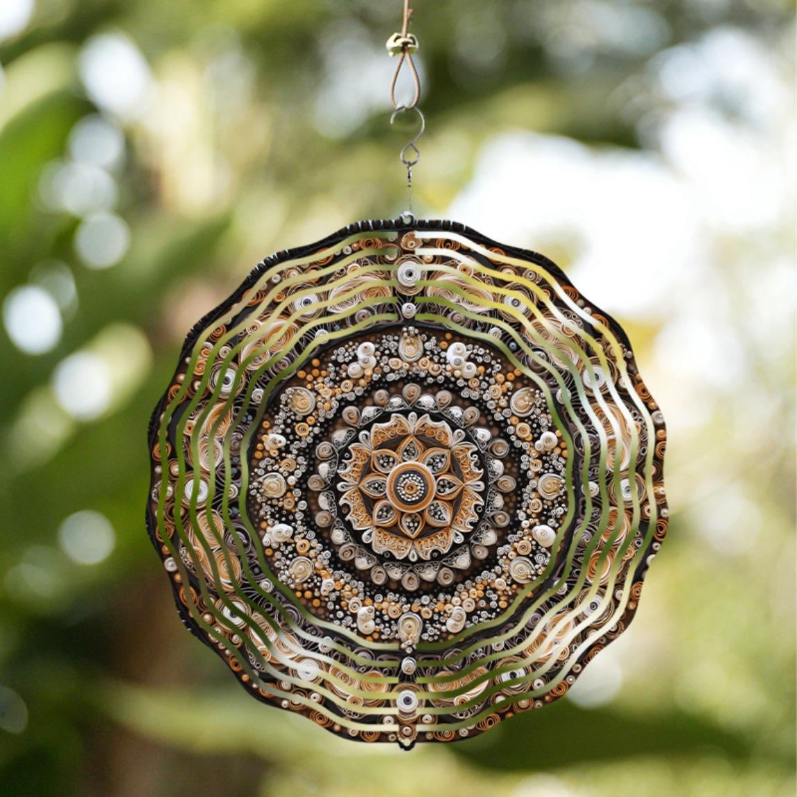 25.4 Inch Vintage Floral Wind Spinner for Garden Outdoor Decor Laser Cut Metal Art Hanging Spinner for Patio Balcony Yard All Season 01A
25.4 Inch Vintage Floral Wind Spinner for Garden Outdoor Decor Laser Cut Metal Art Hanging Spinner for Patio Balcony Yard All Season 01A