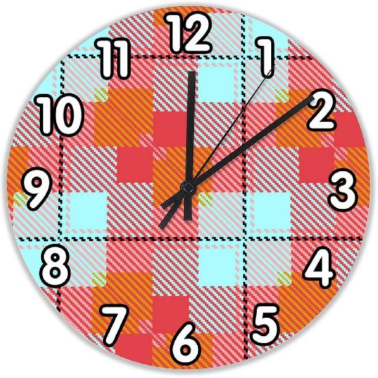 Fashion Buffalo Plaid Design Print Wall Clocks 15 Inch,Round Decorative Wall Clock,Retro Hanging Silent Wall Clock for Bedroom Kitchen Living Room 10 Inch
Fashion Buffalo Plaid Design Print Wall Clocks 15 Inch,Round Decorative Wall Clock,Retro Hanging Silent Wall Clock for Bedroom Kitchen Living Room 10 Inch