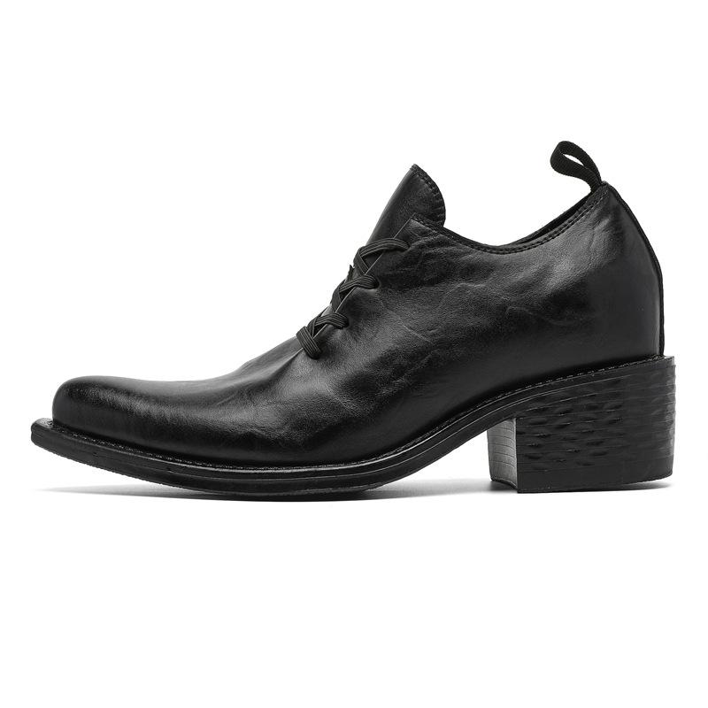 FDCP brand British retro lace-up casual derby small leather shoes business dress inner height increase G014 black -J 44
FDCP brand British retro lace-up casual derby small leather shoes business dress inner height increase G014 black -J 44