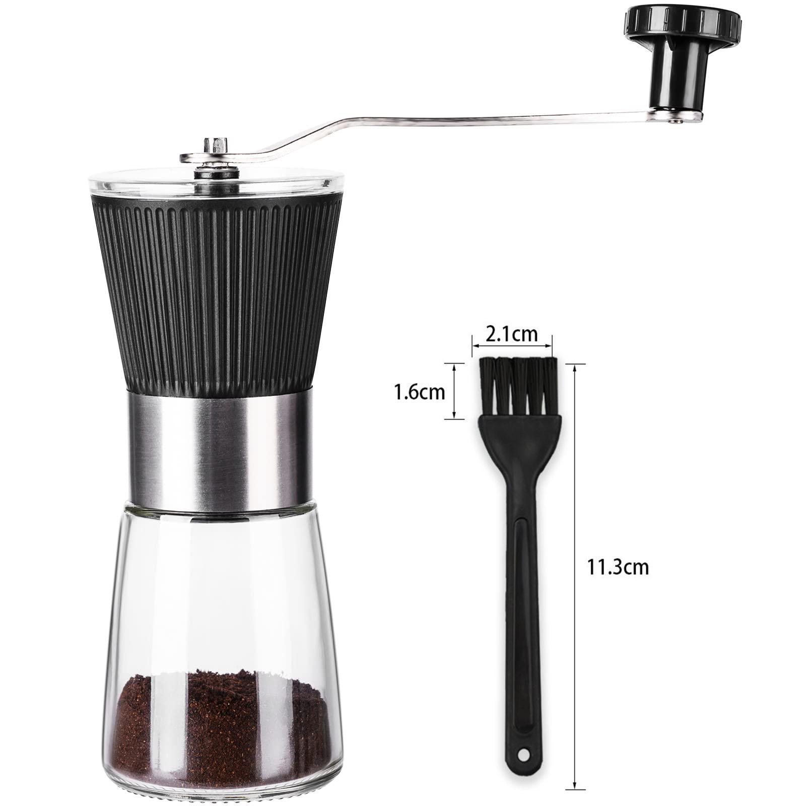 Stainless Steel Coffee Grinder Manual Gear Grinds Smoothly Easy to Use Adjustable Settings Espresso Maker Drip Coffee Tea Tools
Stainless Steel Coffee Grinder Manual Gear Grinds Smoothly Easy to Use Adjustable Settings Espresso Maker Drip Coffee Tea Tools