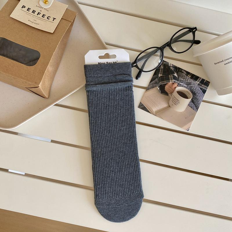 10Pair 25 Autumn Solid Color Socks Women S Micro-Pressure Medium Tube Sports Socks Women S Miu Versatile Student Women S Socks Stacking Socks One size fits all темно-серого
10Pair 25 Autumn Solid Color Socks Women S Micro-Pressure Medium Tube Sports Socks Women S Miu Versatile Student Women S Socks Stacking Socks One size fits all темно-серого