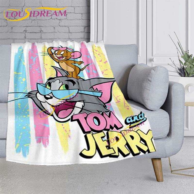 Tom and Jerry Throw Flannel Blanket Cat Cartoon Printed Blanket for Bed Sofa Children s Blanket Personalized Birthday Gifts 75x90cm
Tom and Jerry Throw Flannel Blanket Cat Cartoon Printed Blanket for Bed Sofa Children s Blanket Personalized Birthday Gifts 75x90cm