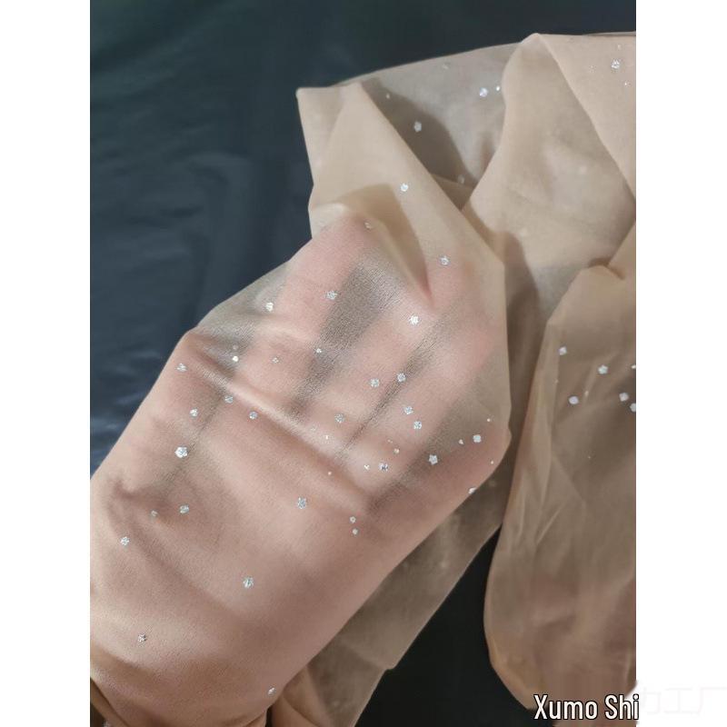 Flesh-Colored Shimmering Net Stockings with Pearls & Sequins for Summer One Size
Flesh-Colored Shimmering Net Stockings with Pearls & Sequins for Summer One Size