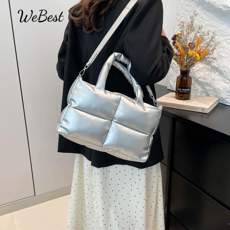 A Four-checkered Down Bag for Women, A Simple Small Checkered Handbag 32.5*20*9.5 зелений
A Four-checkered Down Bag for Women, A Simple Small Checkered Handbag 32.5*20*9.5 зелений