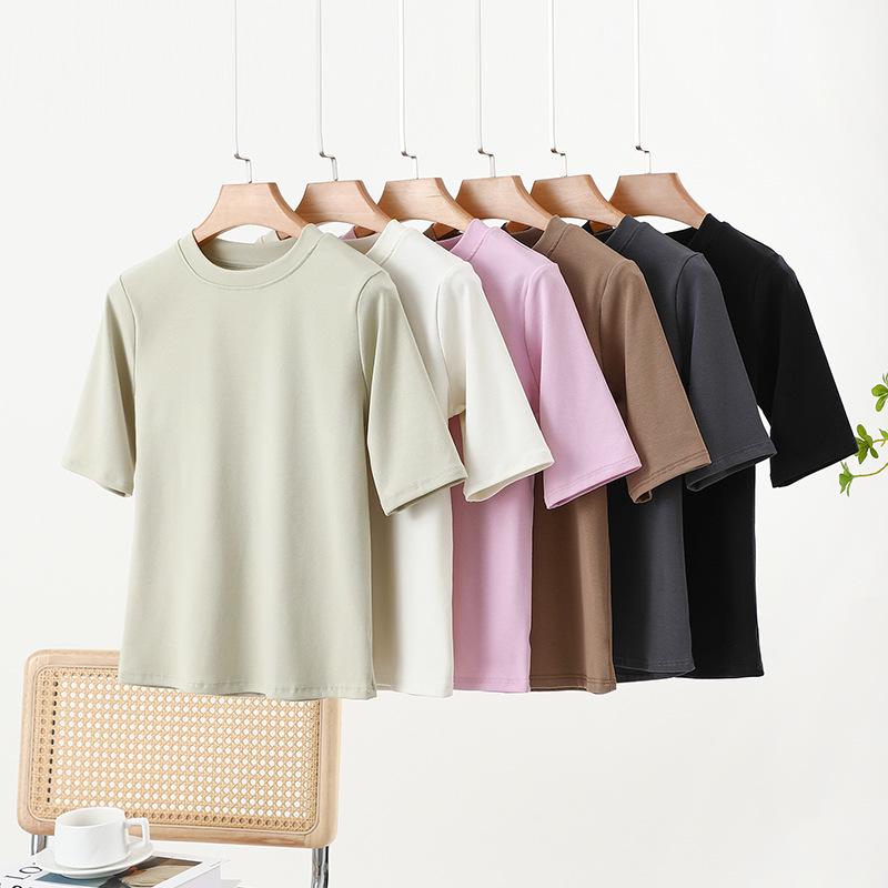Women s Slim Fit Cotton Mid-Sleeve Solid T-Shirt - Spring/Summer Round Neck Base Layer 2XL
Women s Slim Fit Cotton Mid-Sleeve Solid T-Shirt - Spring/Summer Round Neck Base Layer 2XL