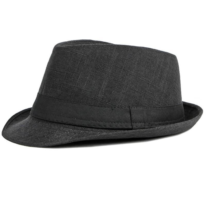 HT4052 Men Hat Spring Summer Fedoras Male Black Band Jazz Hat Stylish Trilby Fedora Hat Breathable Cotton Linen Fedoras for Men 56-58cm чорний
HT4052 Men Hat Spring Summer Fedoras Male Black Band Jazz Hat Stylish Trilby Fedora Hat Breathable Cotton Linen Fedoras for Men 56-58cm чорний