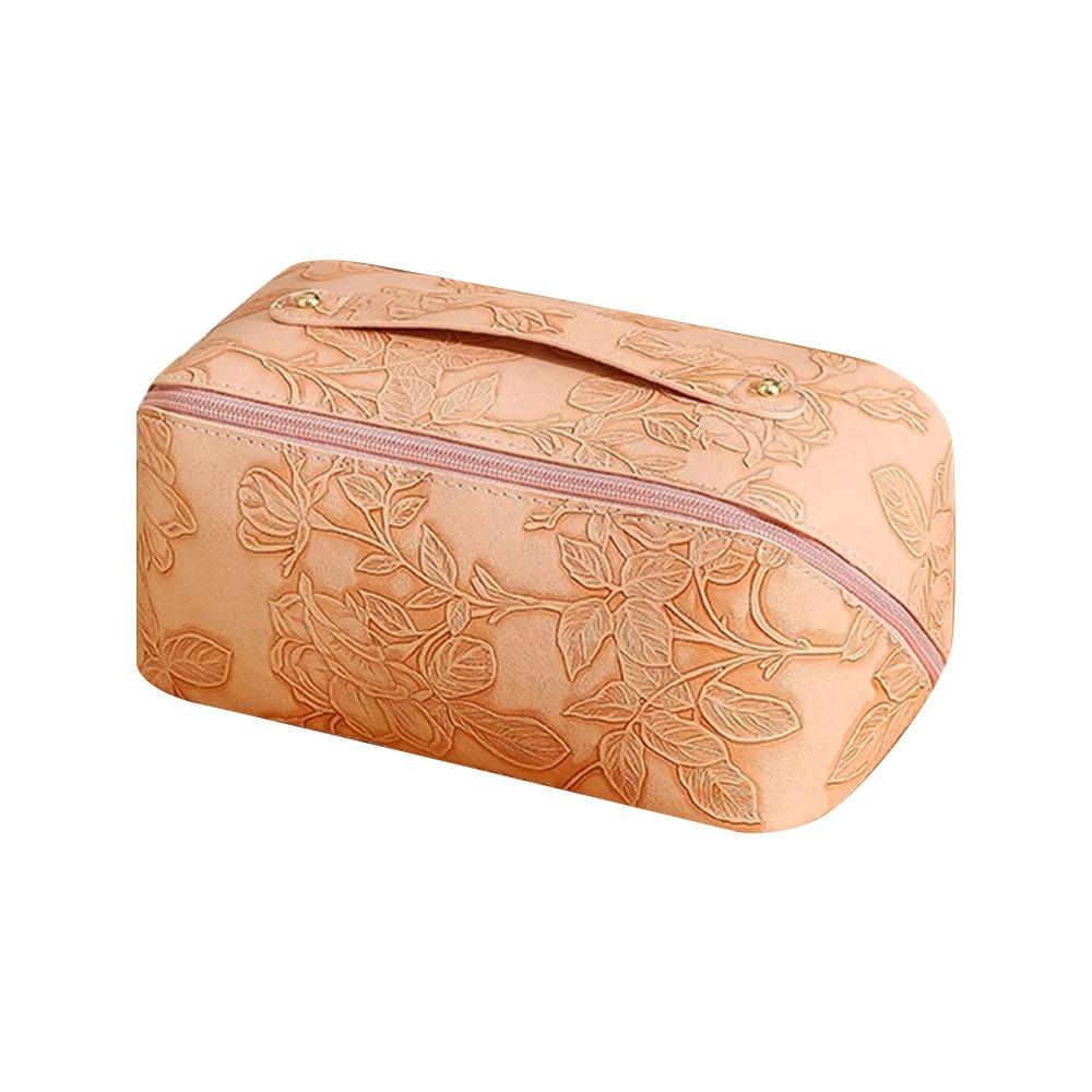 Vintage Flower Cosmetic Storage Bag Handheld PU Leather Makeup Organizer Pouch Large Capacity Waterproof Travel Zipper Bag розовый
Vintage Flower Cosmetic Storage Bag Handheld PU Leather Makeup Organizer Pouch Large Capacity Waterproof Travel Zipper Bag розовый