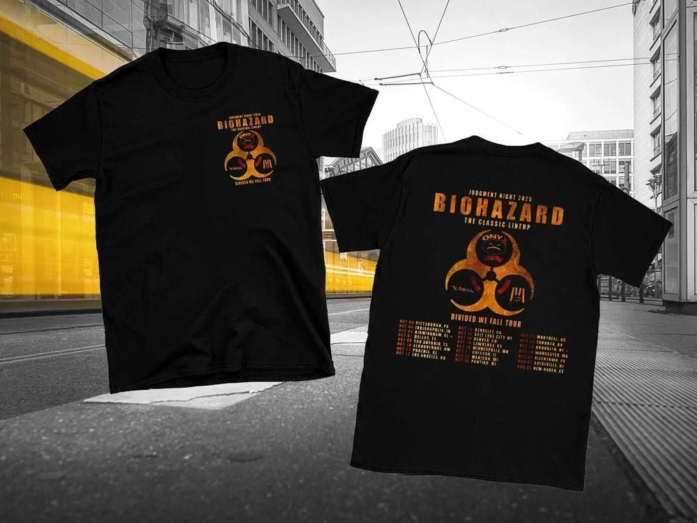 Two-Sided Biohazard Music Tour 2025 Shirt Unisex S-5XL HOT TREND Unisex T-Shirt S
Two-Sided Biohazard Music Tour 2025 Shirt Unisex S-5XL HOT TREND Unisex T-Shirt S