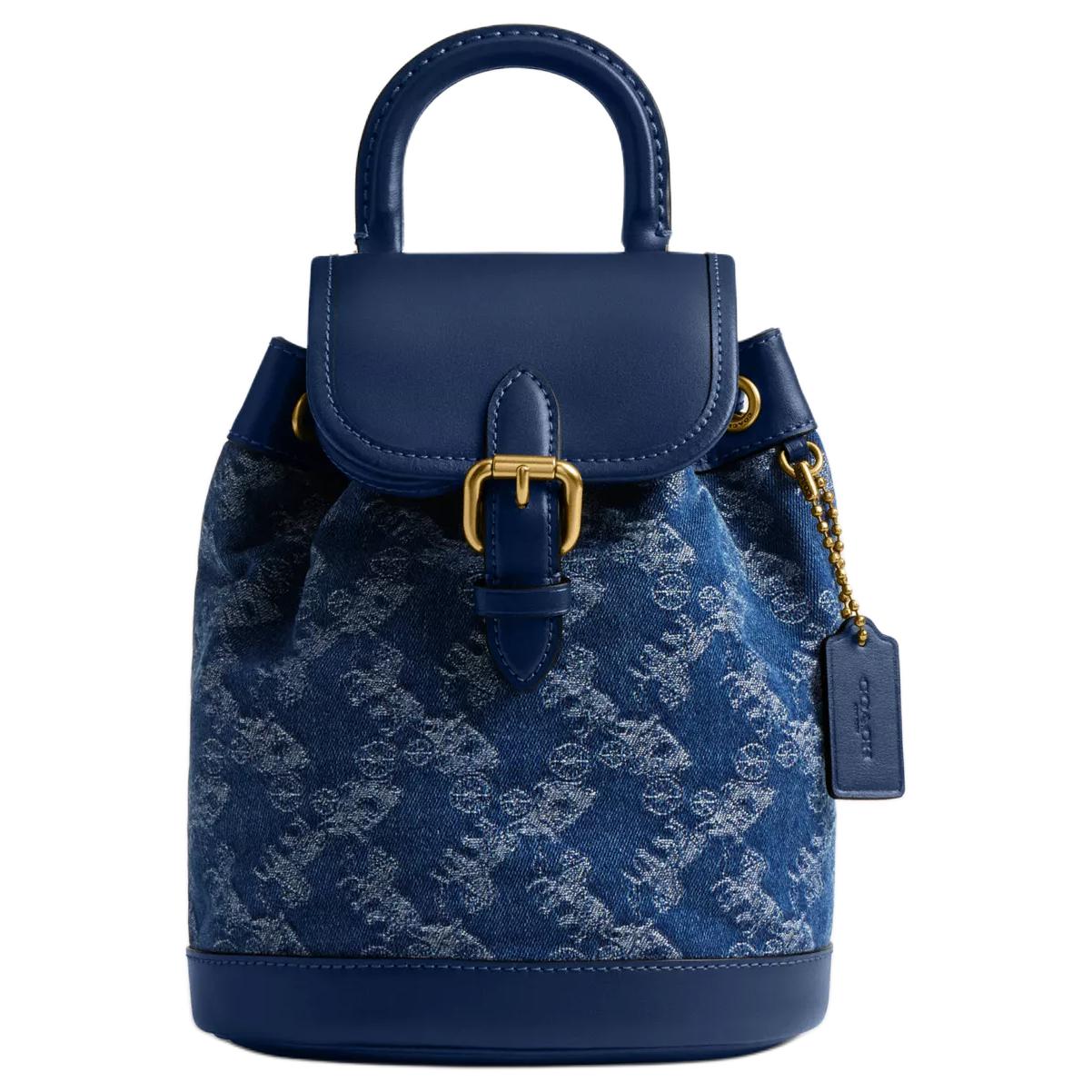 Coach Harper 17 Classic Logo Coated Canvas And Leather Backpack Small Women Backpack Blue CAM32-B4RHP Basic Set (Bag+Dust Bag)
Coach Harper 17 Classic Logo Coated Canvas And Leather Backpack Small Women Backpack Blue CAM32-B4RHP Basic Set (Bag+Dust Bag)