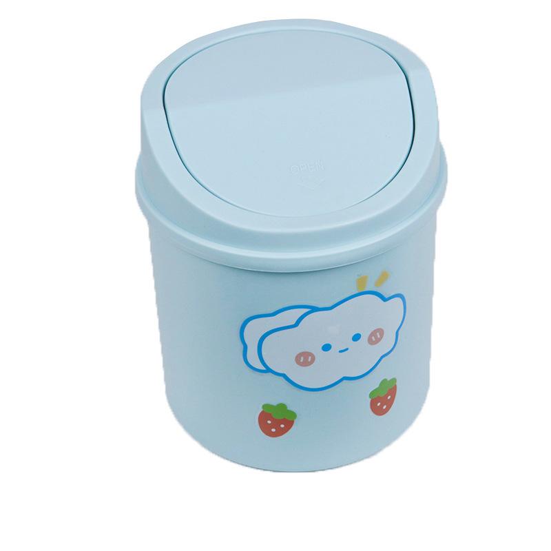 Ins Desktop Mini Trash Can Bin Tube Bedroom Waste and Home Cleaning Cute Mini Garbage Can Storage Box with Cover Kawaii Stickers
Ins Desktop Mini Trash Can Bin Tube Bedroom Waste and Home Cleaning Cute Mini Garbage Can Storage Box with Cover Kawaii Stickers