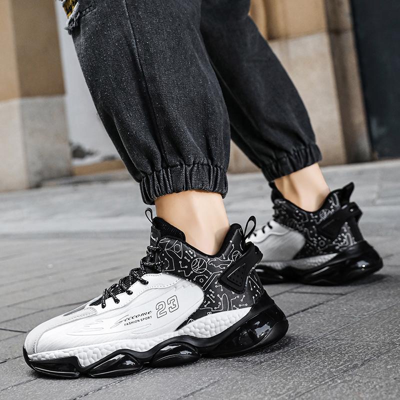Fashion Men s Shoes New Comfortable Outdoor Breathable Lace Up Thick Sole Casual Trend Running Basketball Sports Shoes 2024 39
Fashion Men s Shoes New Comfortable Outdoor Breathable Lace Up Thick Sole Casual Trend Running Basketball Sports Shoes 2024 39