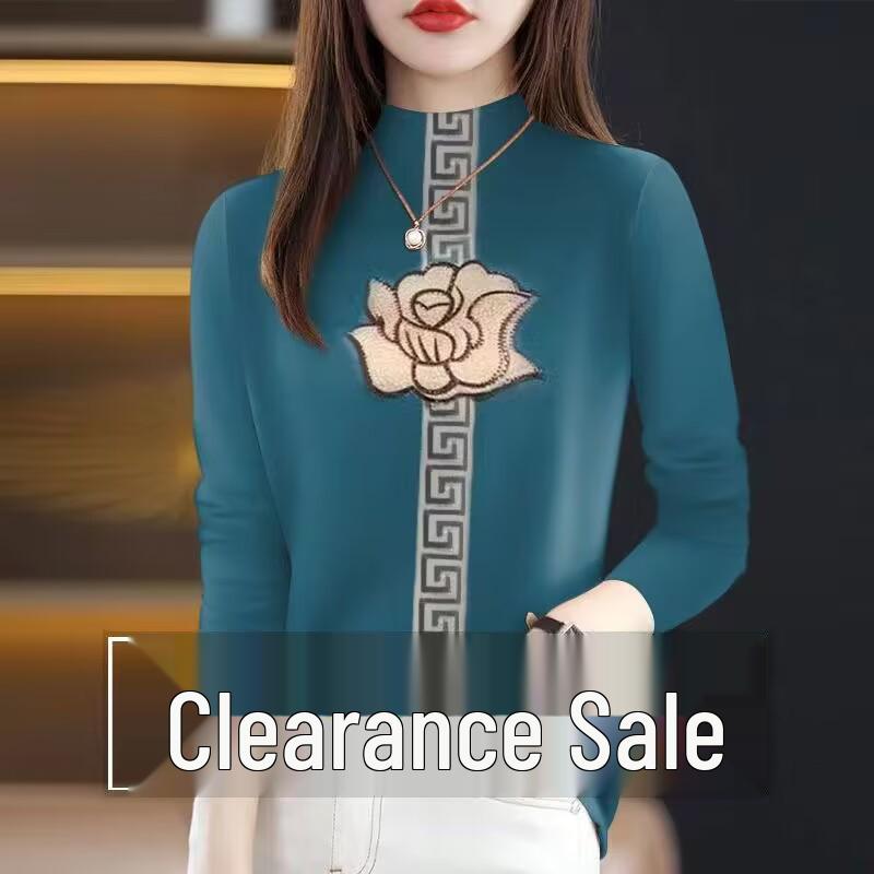 Trendy Women s Plus Size Long Sleeve Thick Velvet Base Shirt for Middle-Aged & Elderly 3XL for 140-155 jin
Trendy Women s Plus Size Long Sleeve Thick Velvet Base Shirt for Middle-Aged & Elderly 3XL for 140-155 jin