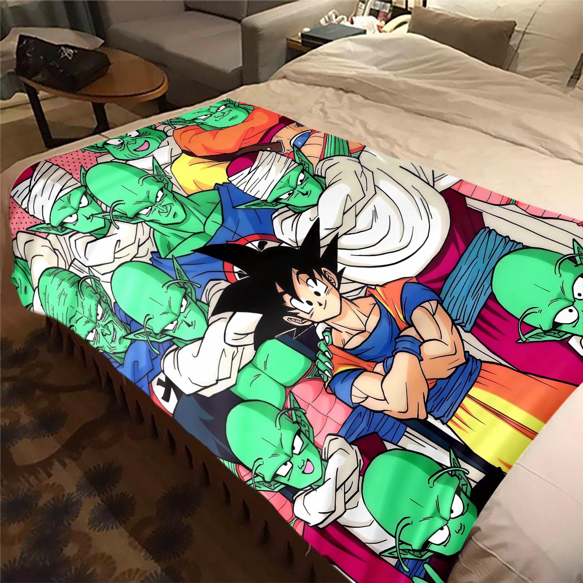 1 шт. Плед із фланелі з принтом Son Goku, Високоякісний, Для всіх сезонів, Декор для дому, Тепло та затишок, Ідеальний для різдвяних подарунків 80cm x 120cm
1 шт. Плед із фланелі з принтом Son Goku, Високоякісний, Для всіх сезонів, Декор для дому, Тепло та затишок, Ідеальний для різдвяних подарунків 80cm x 120cm