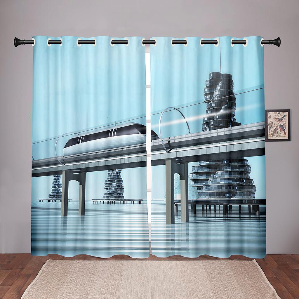 Будущее Город Технологии Архитектура Тонкая оконная занавеска для детской гостиной спальни ванной комнаты кухонной двери шкафа для дома Крючок W50 X H130(CM)X2&Grommet Top
Будущее Город Технологии Архитектура Тонкая оконная занавеска для детской гостиной спальни ванной комнаты кухонной двери шкафа для дома Крючок W50 X H130(CM)X2&Grommet Top