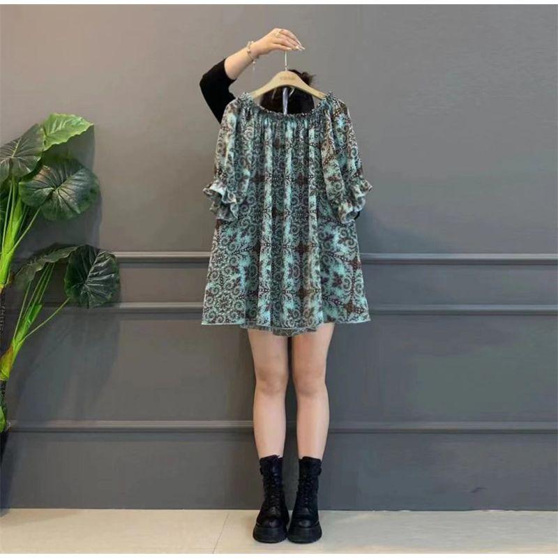 Милый Молодежный Универсальный Подчеркивающий Фигуру Топ с Коротким Рукавом Шифоновая Рубашка One-piece blue Tops 4XL
Милый Молодежный Универсальный Подчеркивающий Фигуру Топ с Коротким Рукавом Шифоновая Рубашка One-piece blue Tops 4XL