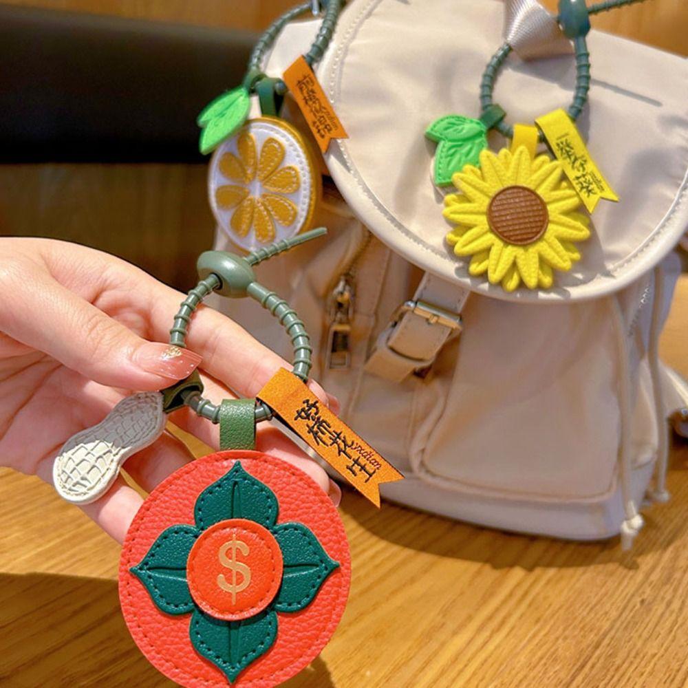 Кожаный и силиконовый брелок с фруктами, разные стили, креативное благословение, кулон, украшение для рюкзака orange
Кожаный и силиконовый брелок с фруктами, разные стили, креативное благословение, кулон, украшение для рюкзака orange