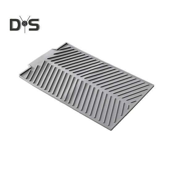 Силиконовый коврик для слива воды для кухонной стойки, нескользящий, термостойкий, сушильный коврик со встроенным сливом, складной коврик для сушки посуды, аксессуар для кухонной мойки серый
Силиконовый коврик для слива воды для кухонной стойки, нескользящий, термостойкий, сушильный коврик со встроенным сливом, складной коврик для сушки посуды, аксессуар для кухонной мойки серый