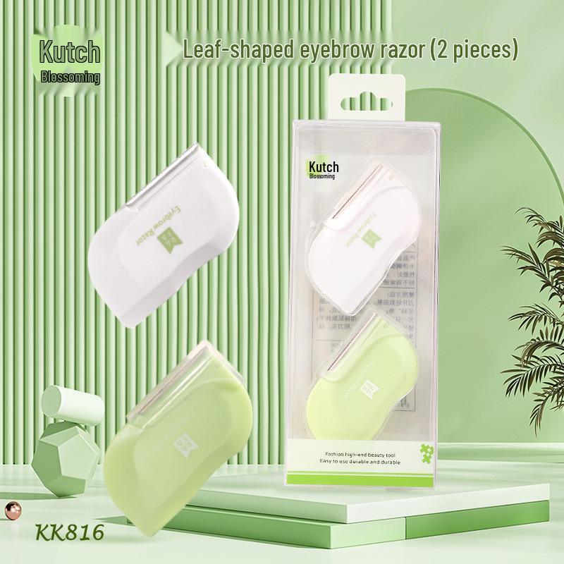 Kaqiduo Duo Micro Portable Eyebrow Trimmer - Safe, Sharp, Mini Leaf-Shaped Razor (2 Pieces, KK816)
Kaqiduo Duo Micro Portable Eyebrow Trimmer - Safe, Sharp, Mini Leaf-Shaped Razor (2 Pieces, KK816)