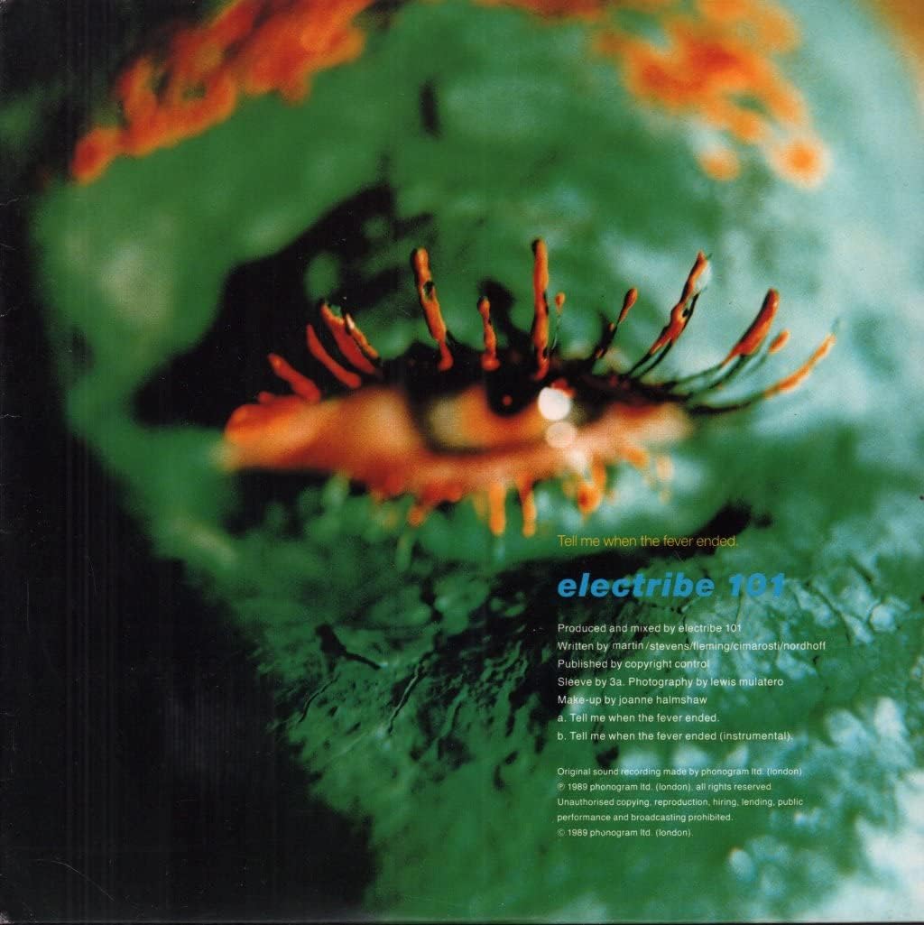 7inch Record ELECTRIBE 101 Tell Me When The Fever Ended MER310 PHONOGRAM 1989 UK Dance Electronica Used
7inch Record ELECTRIBE 101 Tell Me When The Fever Ended MER310 PHONOGRAM 1989 UK Dance Electronica Used