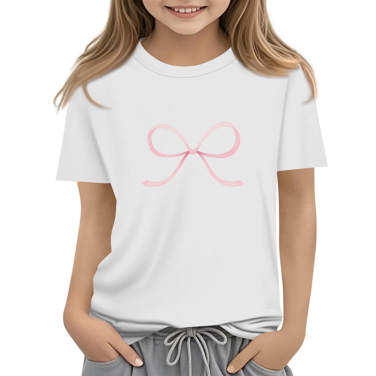 Children s Daily Casual Short-sleeved Printed Tops T-shirt 150 білий
Children s Daily Casual Short-sleeved Printed Tops T-shirt 150 білий