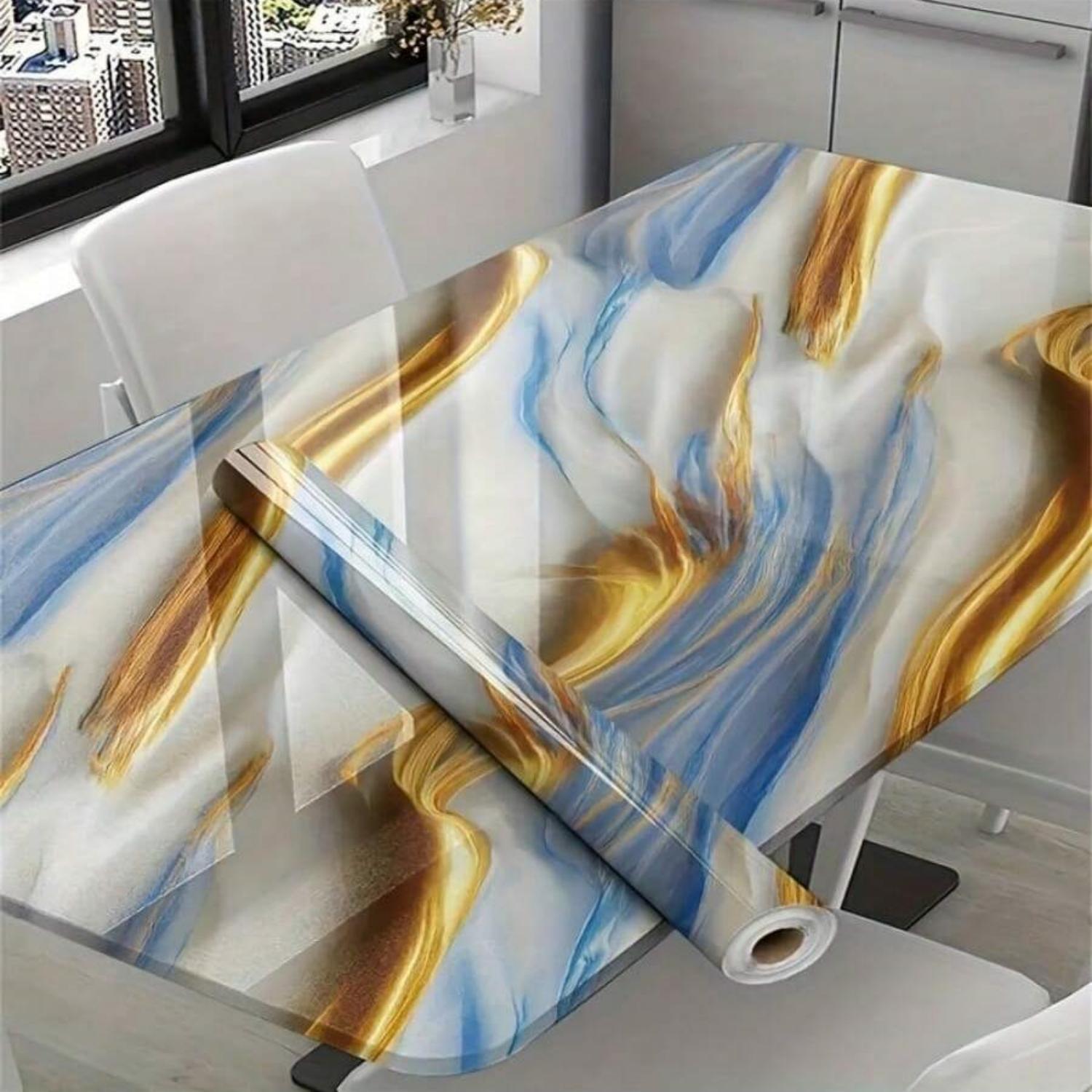 8M Aluminum Foil Marble Decor Stickers for Kitchen Cabinet Countertop Renovation Self Adhesive Waterproof Oil Proof Wallpaper 40x100CM
8M Aluminum Foil Marble Decor Stickers for Kitchen Cabinet Countertop Renovation Self Adhesive Waterproof Oil Proof Wallpaper 40x100CM