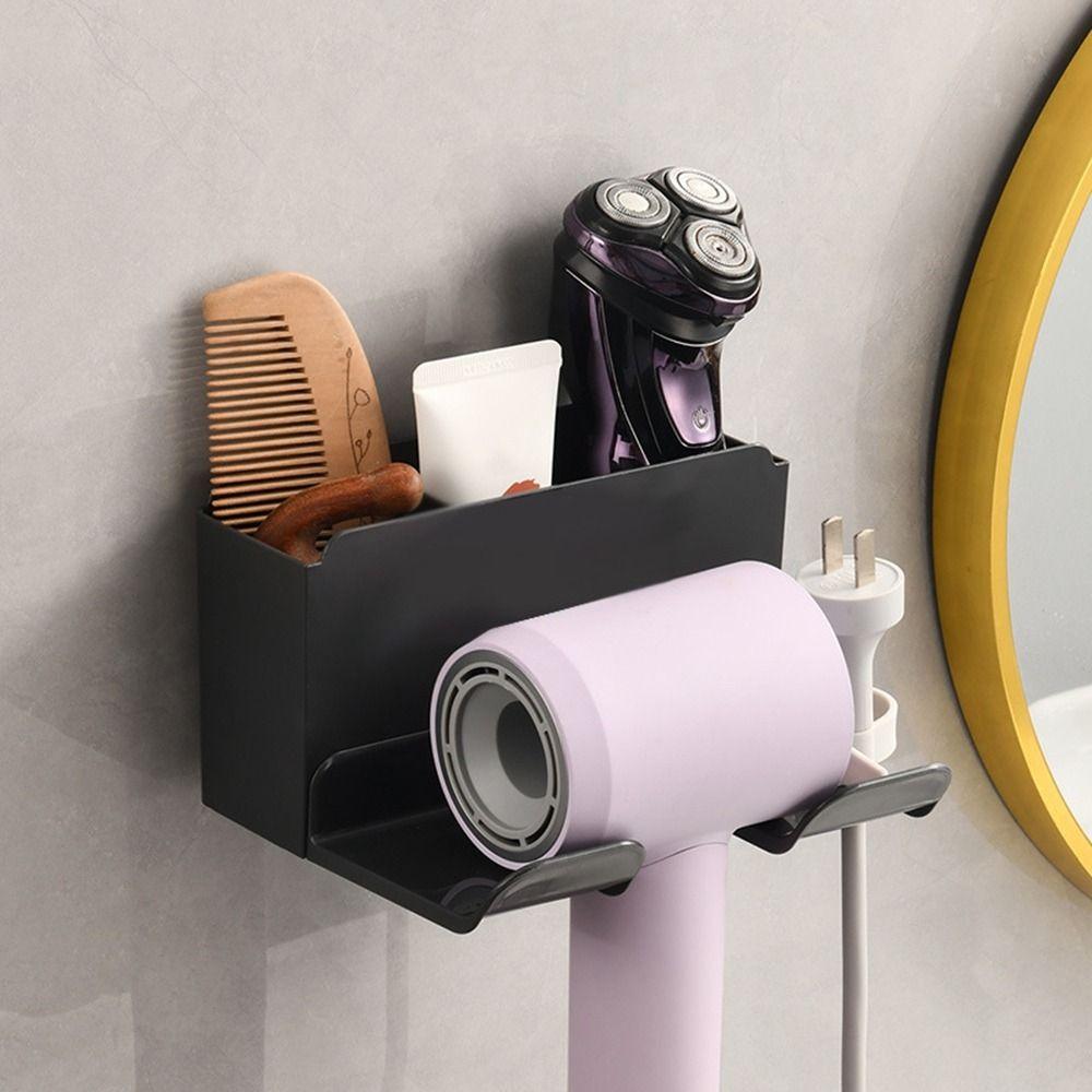 Plastic Hair Dryer Holder Self-adhesive Hands Free Hair Blow Dryer Rack with Storage Box Wall Mounted Hair Dryer Bracket белый
Plastic Hair Dryer Holder Self-adhesive Hands Free Hair Blow Dryer Rack with Storage Box Wall Mounted Hair Dryer Bracket белый