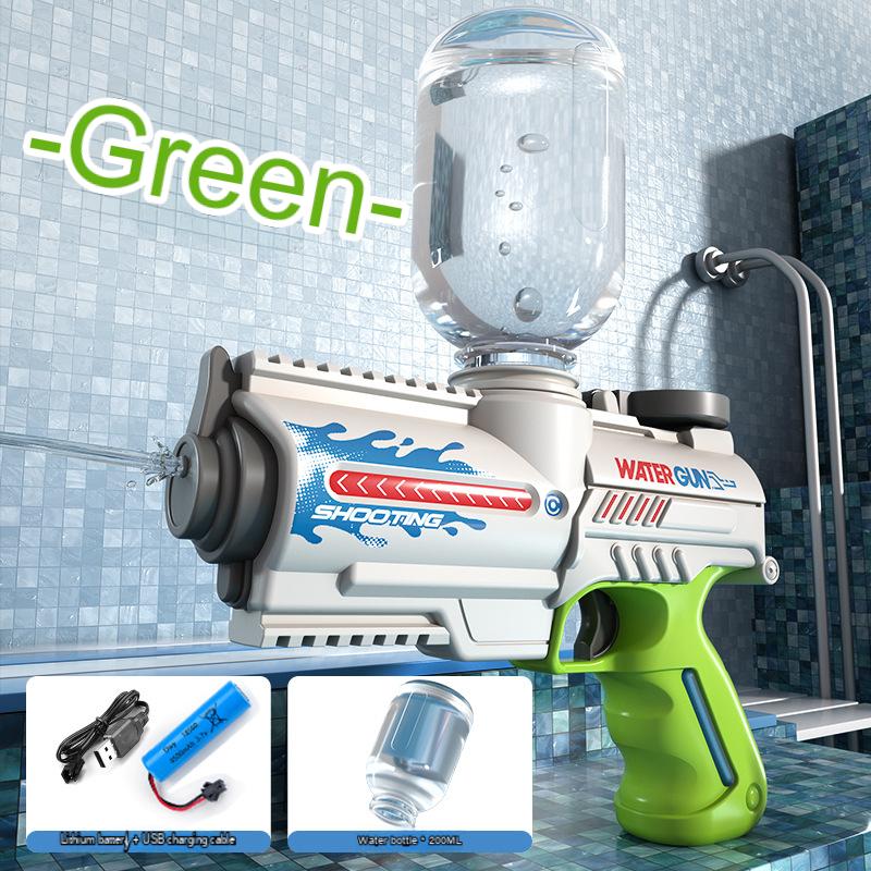 Summer Shooting Electric Water Gun, Fully Automatic Water Gun ,Shooting Toy Set, Beach Outdoor Fun Toy Sets For Boy And Girl
Summer Shooting Electric Water Gun, Fully Automatic Water Gun ,Shooting Toy Set, Beach Outdoor Fun Toy Sets For Boy And Girl