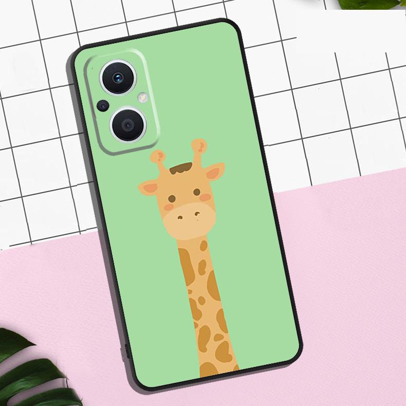 Cute Cartoon Animal Giraffe Case For OPPO Reno 13 12 11 F 8T 7 8 10 Pro OPPO Find X8 Pro X6 Pro X3 X5 Lite Cover Coque OPPO Reno12 F
Cute Cartoon Animal Giraffe Case For OPPO Reno 13 12 11 F 8T 7 8 10 Pro OPPO Find X8 Pro X6 Pro X3 X5 Lite Cover Coque OPPO Reno12 F