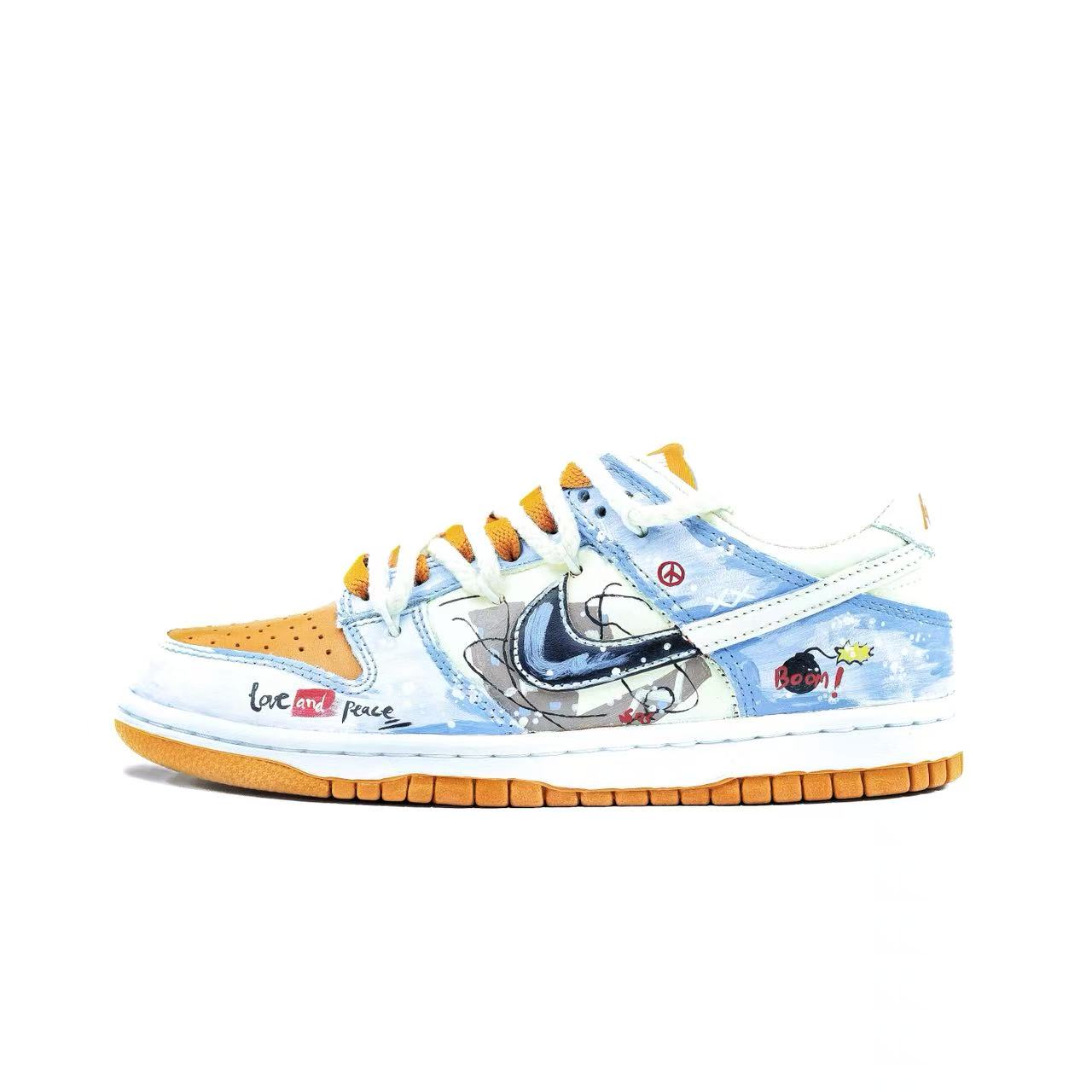 Nike Dunk Heart Fluttering Cushioning Low top Skateboard Shoes Unisex White Blue FQ6965-700(Team1154-) 36.5
Nike Dunk Heart Fluttering Cushioning Low top Skateboard Shoes Unisex White Blue FQ6965-700(Team1154-) 36.5