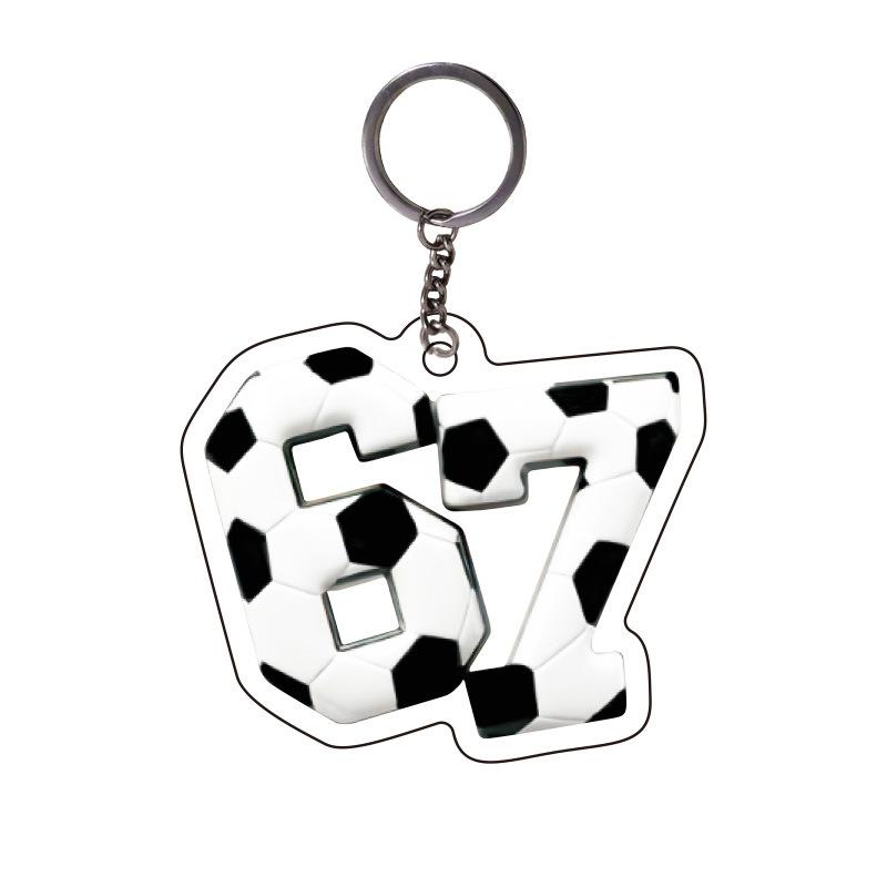 Personalised Number Ball-Shaped Acrylic 2D Flat-Pack Decorative Student Gift Keyring Creative Football Key Accessory
Personalised Number Ball-Shaped Acrylic 2D Flat-Pack Decorative Student Gift Keyring Creative Football Key Accessory