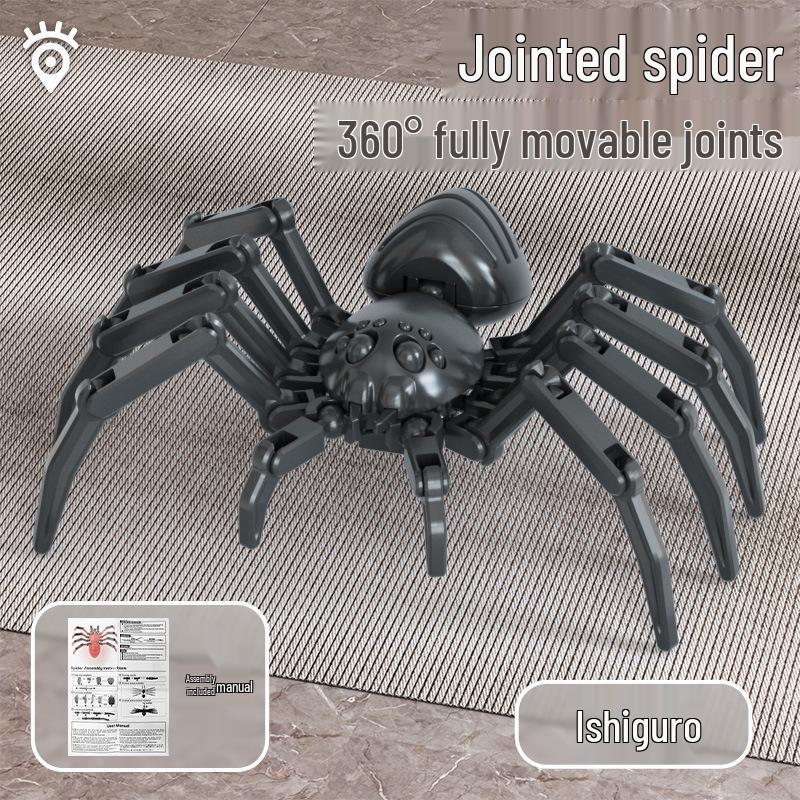 Creative Movable Spider Robot Toy - Jointed Prank Doll & Desktop Ornament for Kids
Creative Movable Spider Robot Toy - Jointed Prank Doll & Desktop Ornament for Kids