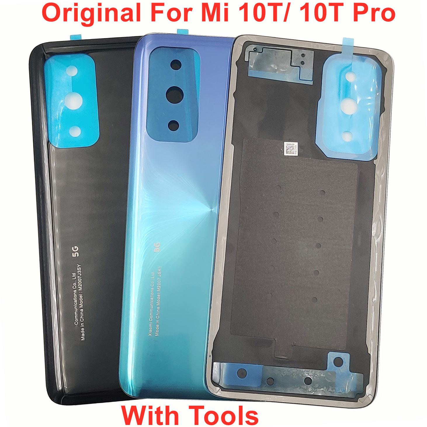 Original Back Lid For Xiaomi Mi 10T 10T Pro 5G Glass Battery Cover Hard Rear Door Mi 10T Pro Housing Panel + Adhesive
Original Back Lid For Xiaomi Mi 10T 10T Pro 5G Glass Battery Cover Hard Rear Door Mi 10T Pro Housing Panel + Adhesive