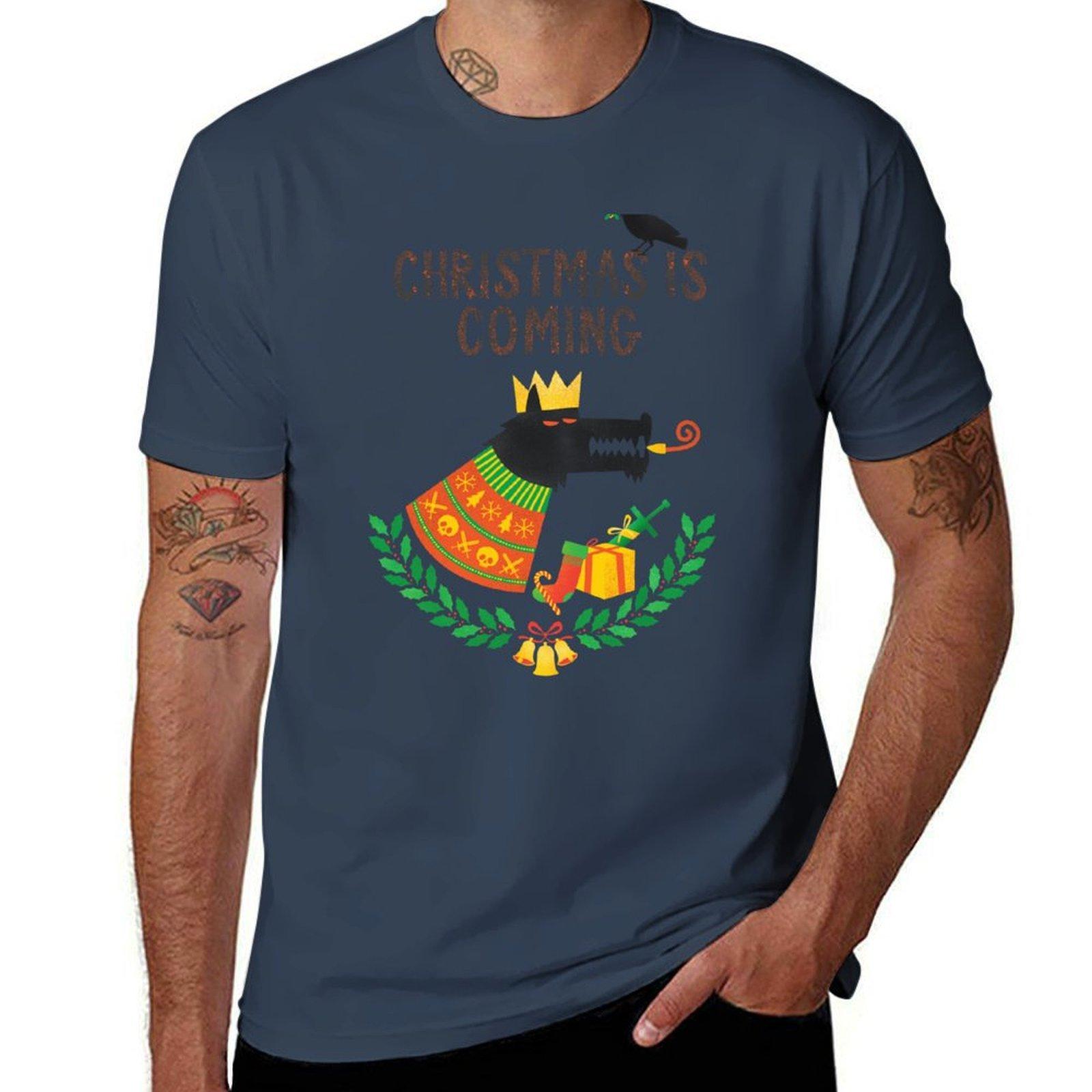 Christmas is coming TShirt Big Size Short Sleeve Tee for Men S
Christmas is coming TShirt Big Size Short Sleeve Tee for Men S