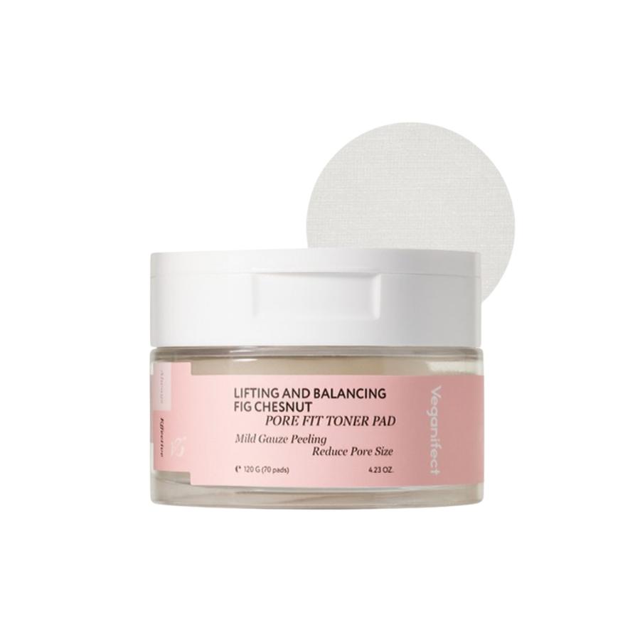 Veganifect Lifting and Balancing Fig Chesnut Pore Fit Toner Pad 70 подушечек
Veganifect Lifting and Balancing Fig Chesnut Pore Fit Toner Pad 70 подушечек