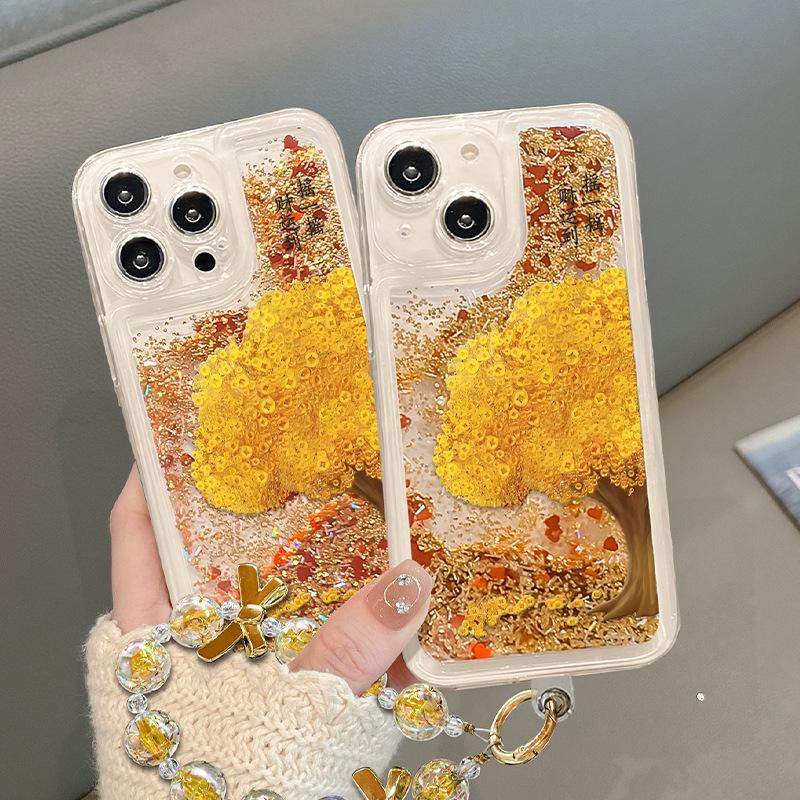 The Money Tree Bracelet Is Suitable for Apple 16, Quicksand Phone Case 15, Transparent Anti-drop 14, High-end Feel 13, Prosperity 12, Silicone iPhone 16
The Money Tree Bracelet Is Suitable for Apple 16, Quicksand Phone Case 15, Transparent Anti-drop 14, High-end Feel 13, Prosperity 12, Silicone iPhone 16