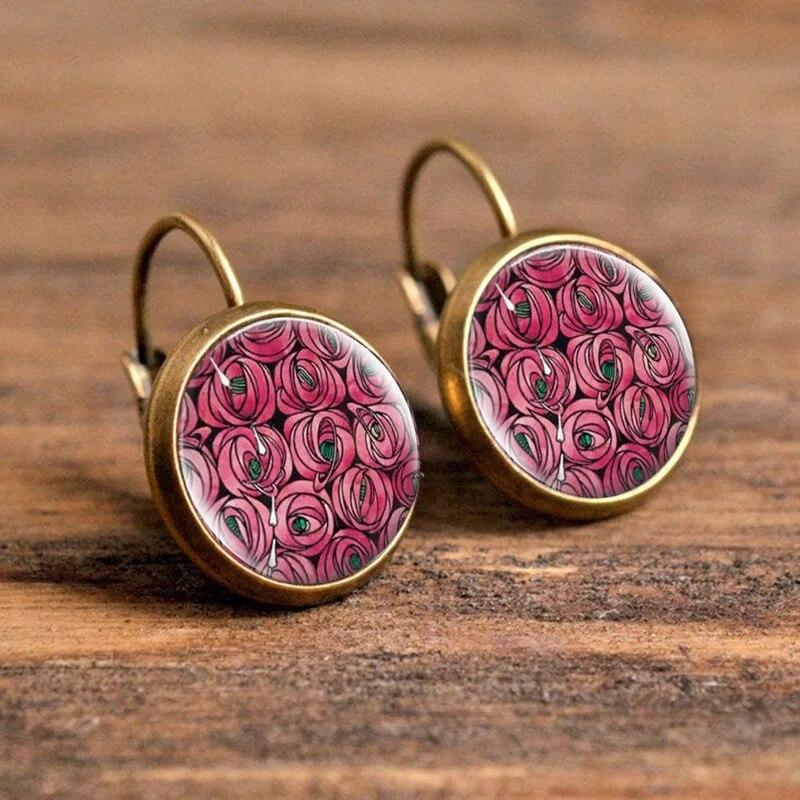 Серьги из стеклянного сплава с цветочным куполом, модные женские подарочные украшения
Серьги из стеклянного сплава с цветочным куполом, модные женские подарочные украшения